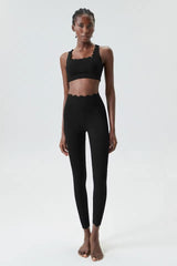 Scallop Cross Back Matching Set