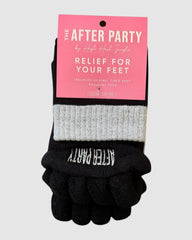 The After Party Foot Relief Socks - Black