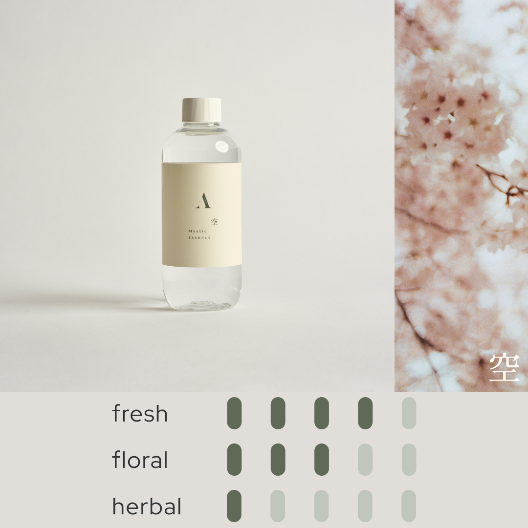 Mystic Essence 空 Reed Diffuser Refill (With 8 Reeds)
