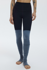 MERINO LAYER LEG WARMERS - BLUE