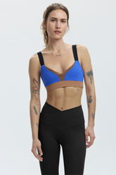 BLOOM SPORTS BRA - ELECTRIC BLUE