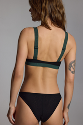 GLITZ BRIEFS - CHARCOAL