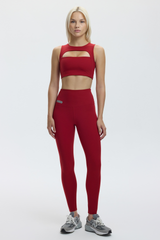 MERROW LEGGINS - FIRE RED