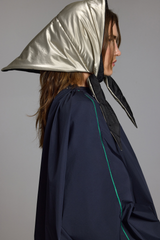 DUAL SHINE SCARF HOOD