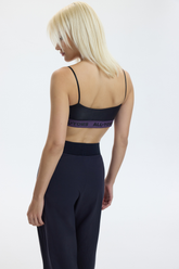 NAKED BABE BRA - TECKSILK - CHARCOAL