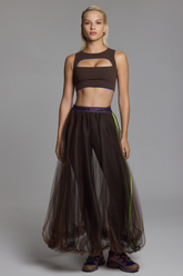 CLOUD BALOON SKIRT - ESPRESSO MARTINI