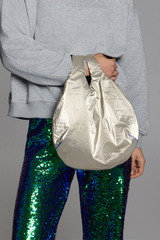 LUNA LOOP BAG - METALLIC GOLD