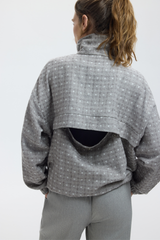 CORA SWEATSHIRT - ASH GRID
