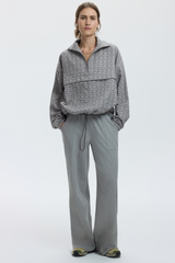 CORA SWEATSHIRT - ASH GRID