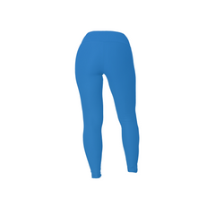 SAPPHIRE BLUE AGLAÏA SPORT LEGGINGS in ECONYL®