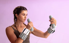 Amp Tone Up Wrist Ankle Weights 2lb Sage Green