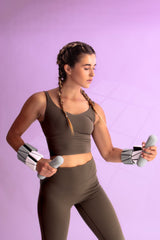 Amp Tone Up Wrist Ankle Weights 2lb Sage Green