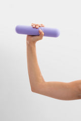 Dumbbell Strength Bars - 5kg Pair Weights Lavender