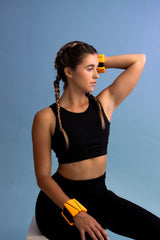 Amp Tone Up Wrist Ankle Weights 2lb Neon Orange