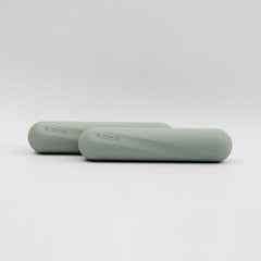 Dumbbell Strength Bars - 4kg Pair Weights Sage Green