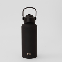 Amp Water Bottle Black
