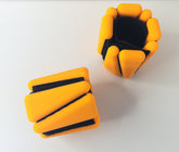 Amp Tone Up Wrist Ankle Weights 4lb Neon Orange