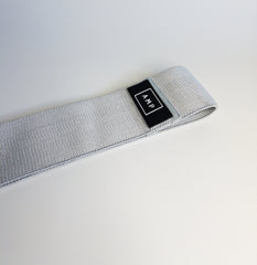 Medium Fabric Loop Resistance Band Light Grey