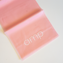 Long Latex Resistance Strap Band Pink