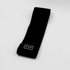 Heavy Loop Fabric Resistance Band Black - Short