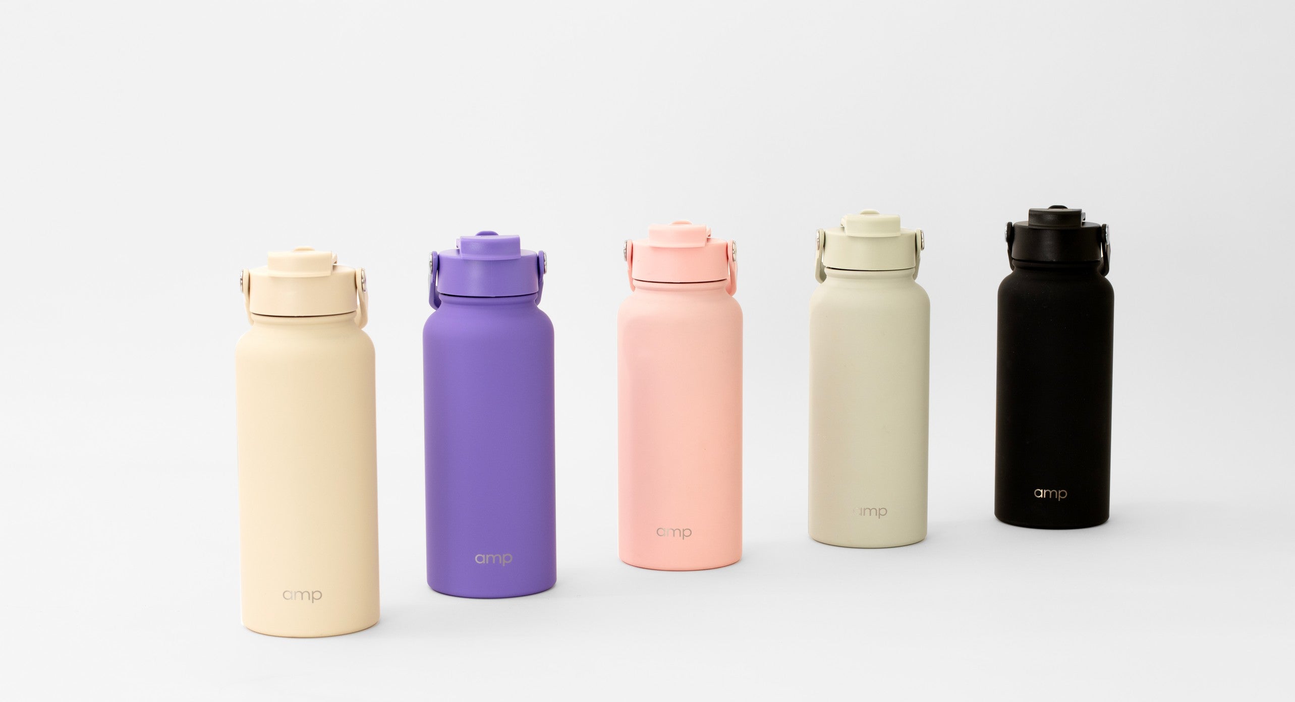 Amp Water Bottle Black