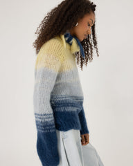 Perkūnas: Twilight Gold Mohair & Silk Sweater