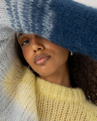 Perkūnas: Twilight Gold Mohair & Silk Sweater