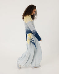 Perkūnas: Twilight Gold Mohair & Silk Sweater