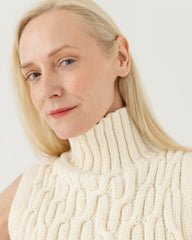 Mūša: Sea Salt Merino Wool Vest