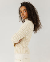 Bangos: Sea Salt Merino Wool Sweater