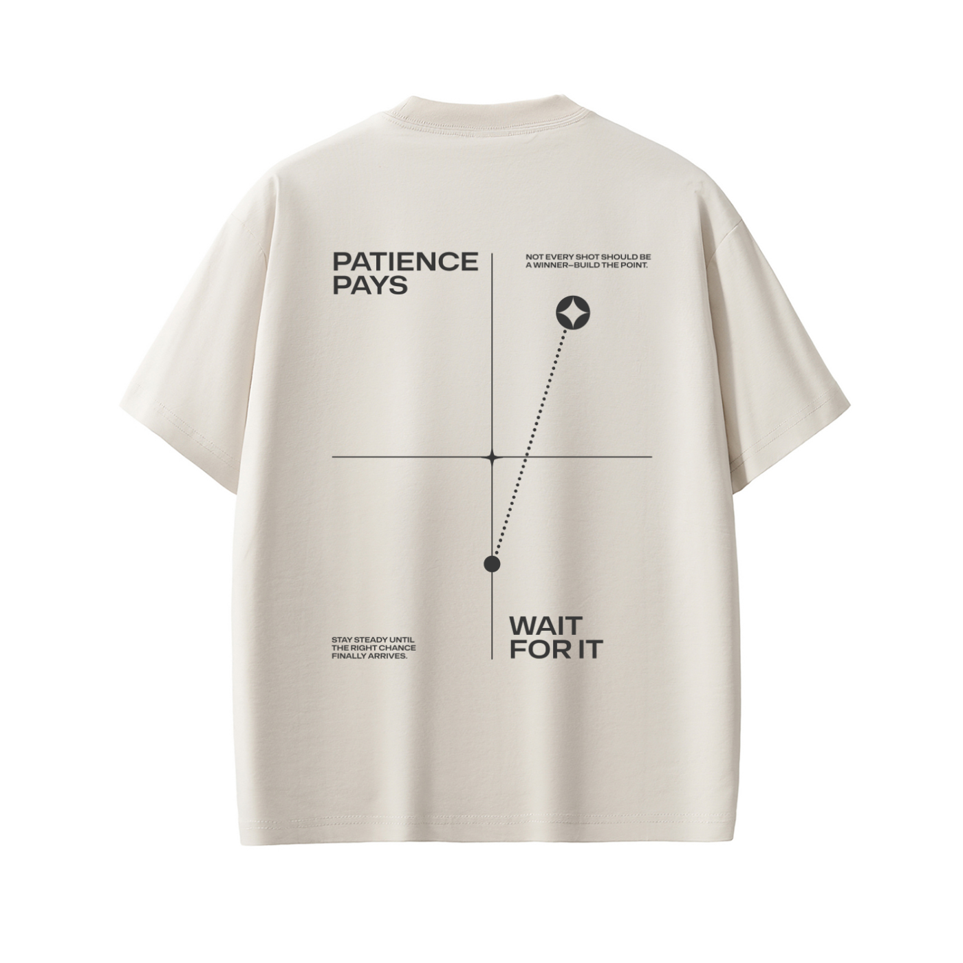 Offcourt Padel Strategy Tee — Patience Pays