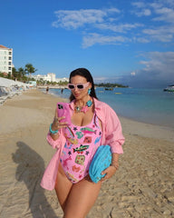 Arizona One Piece Swimsuit - Pink