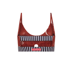 BROWN HONEY DATE PALM ARTEMIS SPORTS BRA