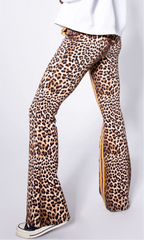 SPANIARD FLARE PANTS - LEOPARD