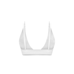 Triangle Bra in White