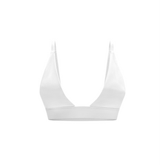 Triangle Bra in White
