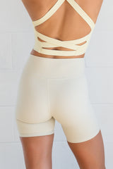 Everyday Crossover Shorts in Ivory