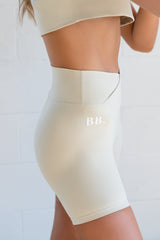 Everyday Crossover Shorts in Ivory