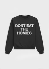 EMBROIDERED SLOGAN SWEATSHIRT