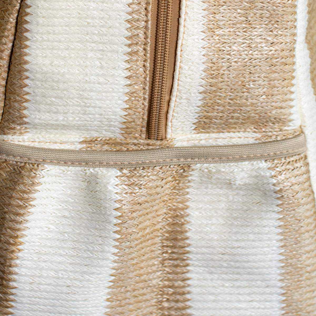 Racket Backpack Striped Rattan