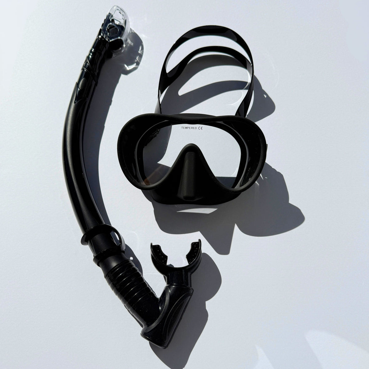 Soft Silicone Mask & Dry Snorkel