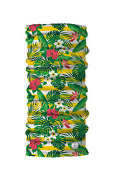 Multi Purpose Neck Scarf - Floral Stripes