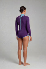 Horizonia Yulex® Springsuit Wetsuit Boyleg ― Purple