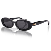 Oceanus X SOJOS Veronica Sunglasses Black