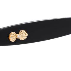 Oceanus X SOJOS Veronica Sunglasses Black