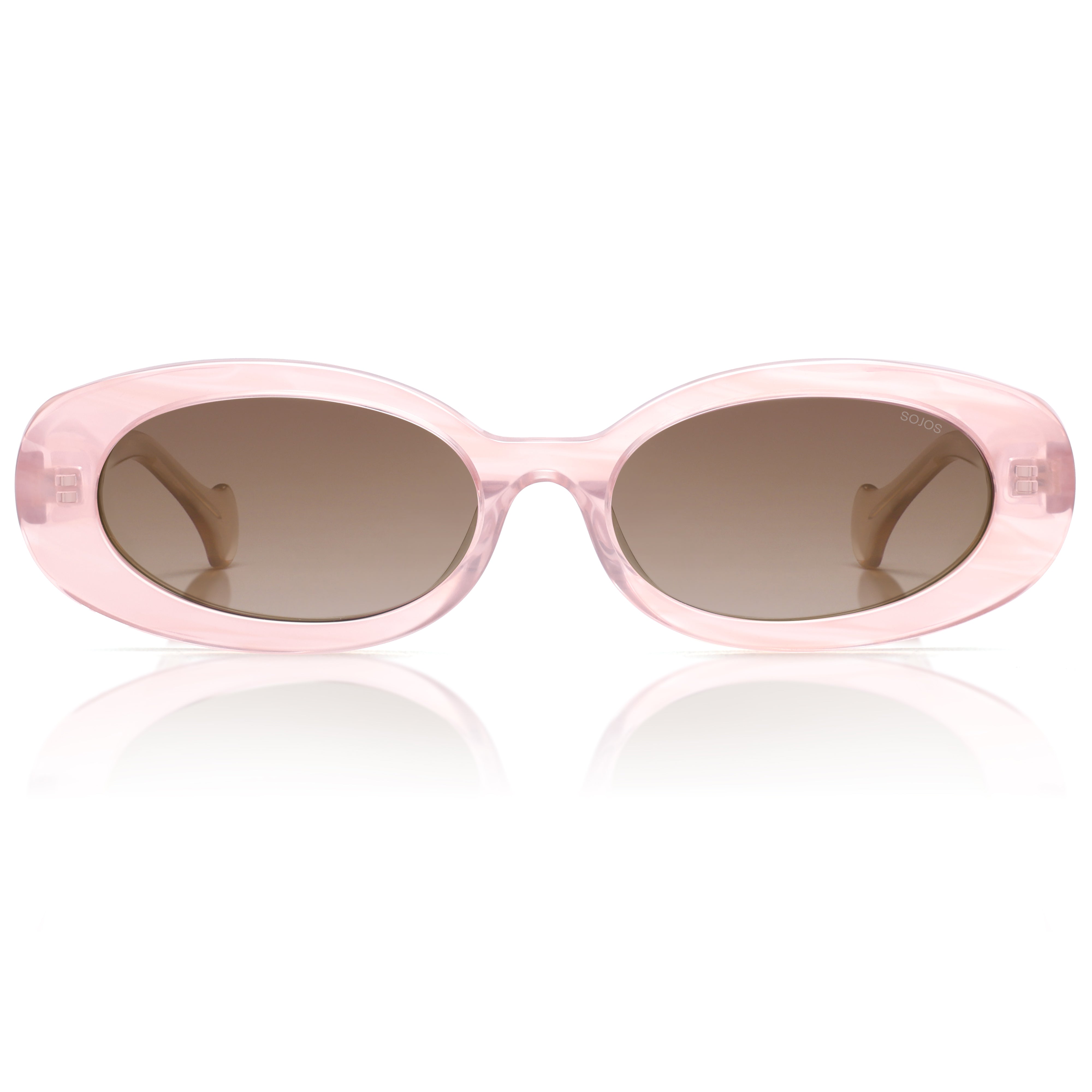 Oceanus X SOJOS Veronica Sunglasses Pink