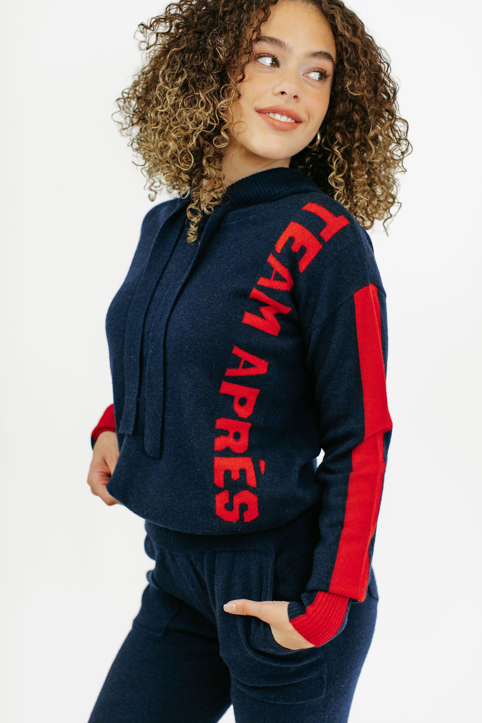 TEAM EVENT X ZENZEE "Team Après" Cashmere Blend Hoodie