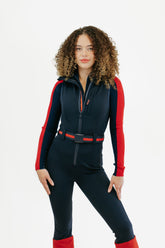 TEAM PLAYER Navy Quarter Zip