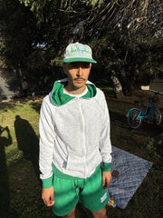 The Court to Cafe Zip Up Hoodie