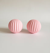 Weighted Pilates Ball - 3kg Pair Pink